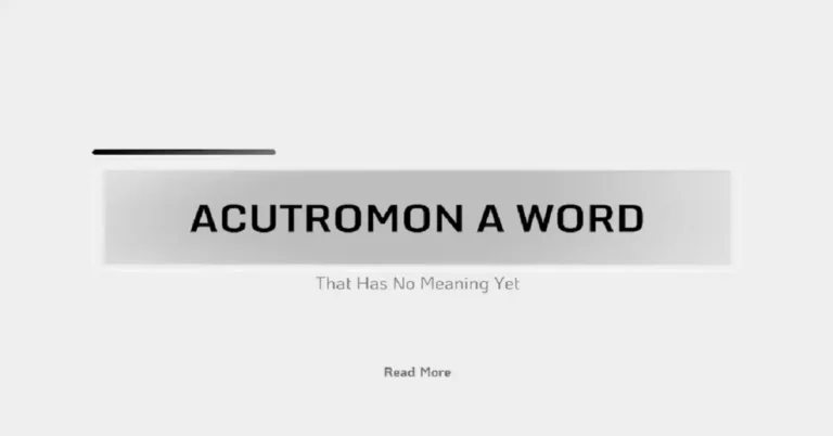acutromon