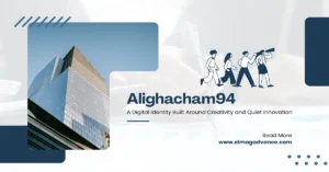 Creative digital workspace representing the online identity alighacham94